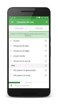 Super Listas android App screenshot 1